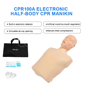 Манекен для тренировки сердечно-лёгочной реанимации (простой электронный)