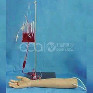 Модель пунктирования вен ребра у детей