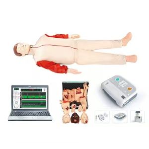 Современный симулятор сердечно-лёгочной реанимации (симулятор дефибрилляции АД, симулятор травм)