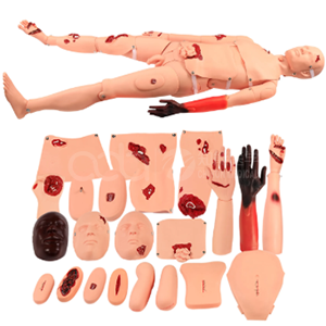 Полнофункциональный тренировочный манекен для сестринского дела при травмах