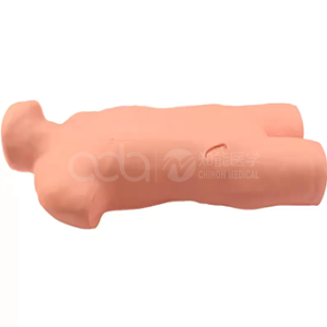 Манекен для тренировки подвижности живота, мутности, перкуссии и пункции брюшной полости